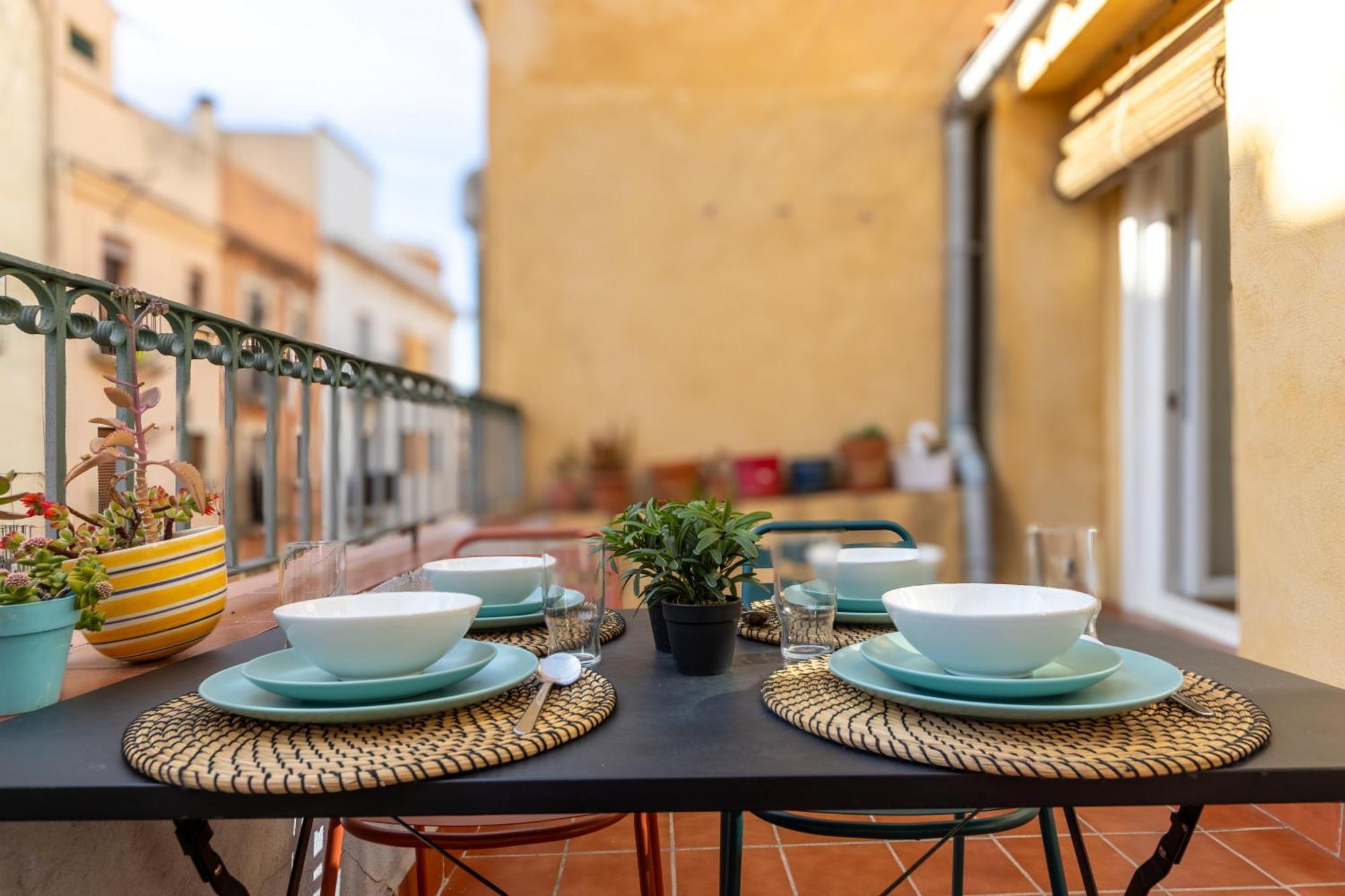 Appartement Grooovy Duplex Amb Terrassa à Tarragone Extérieur photo